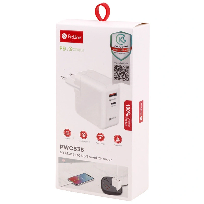 شارژر 45 وات ProOne PWC535