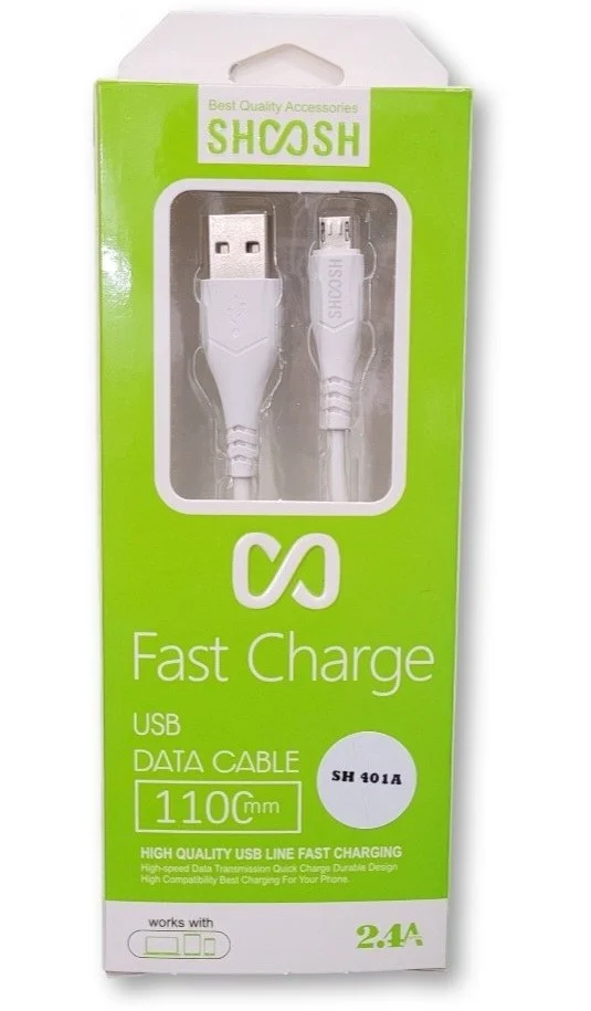 کابل شارژ میکرو شوش sh-401a